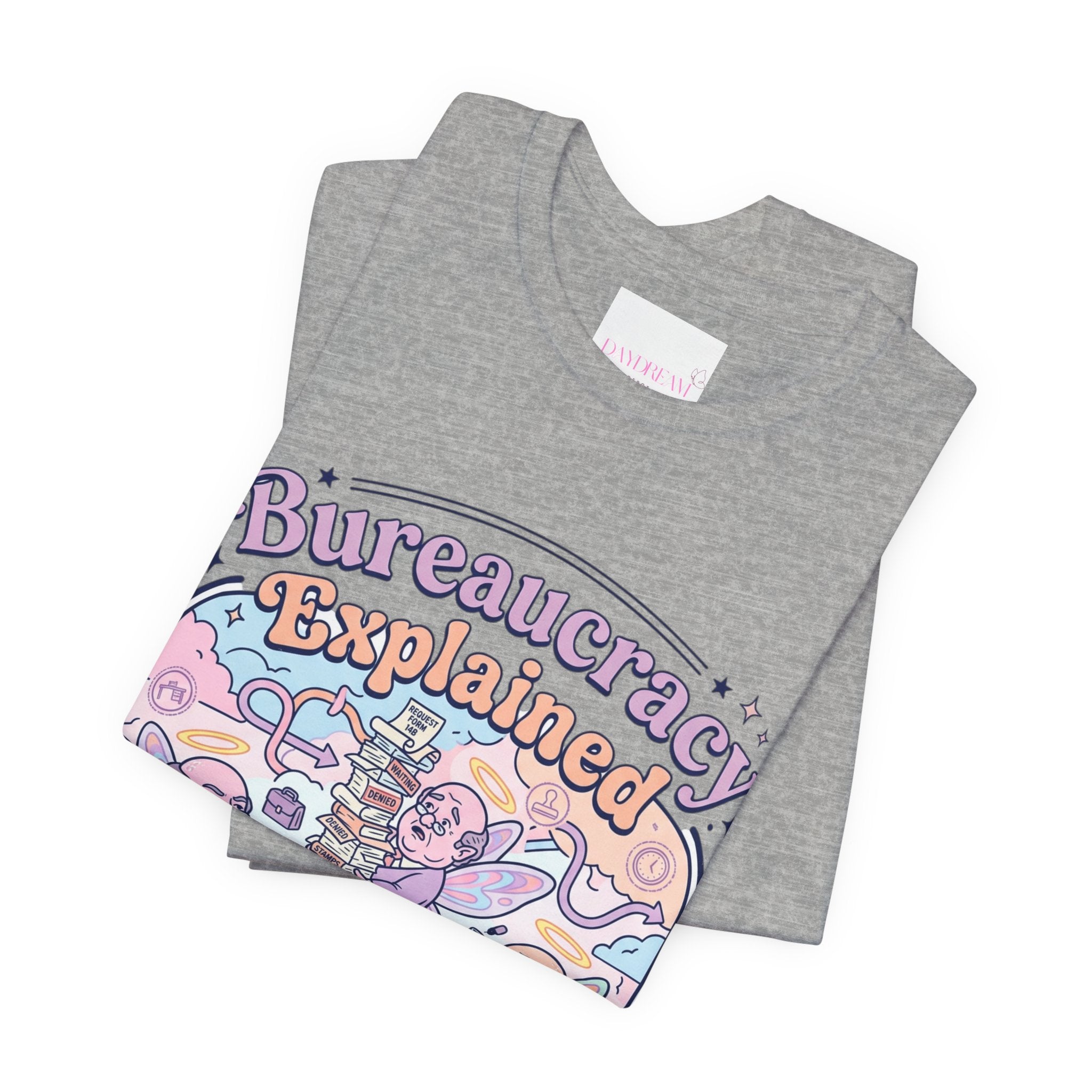Bureaucracy Explained Tee | Political Satire, Absurdist America