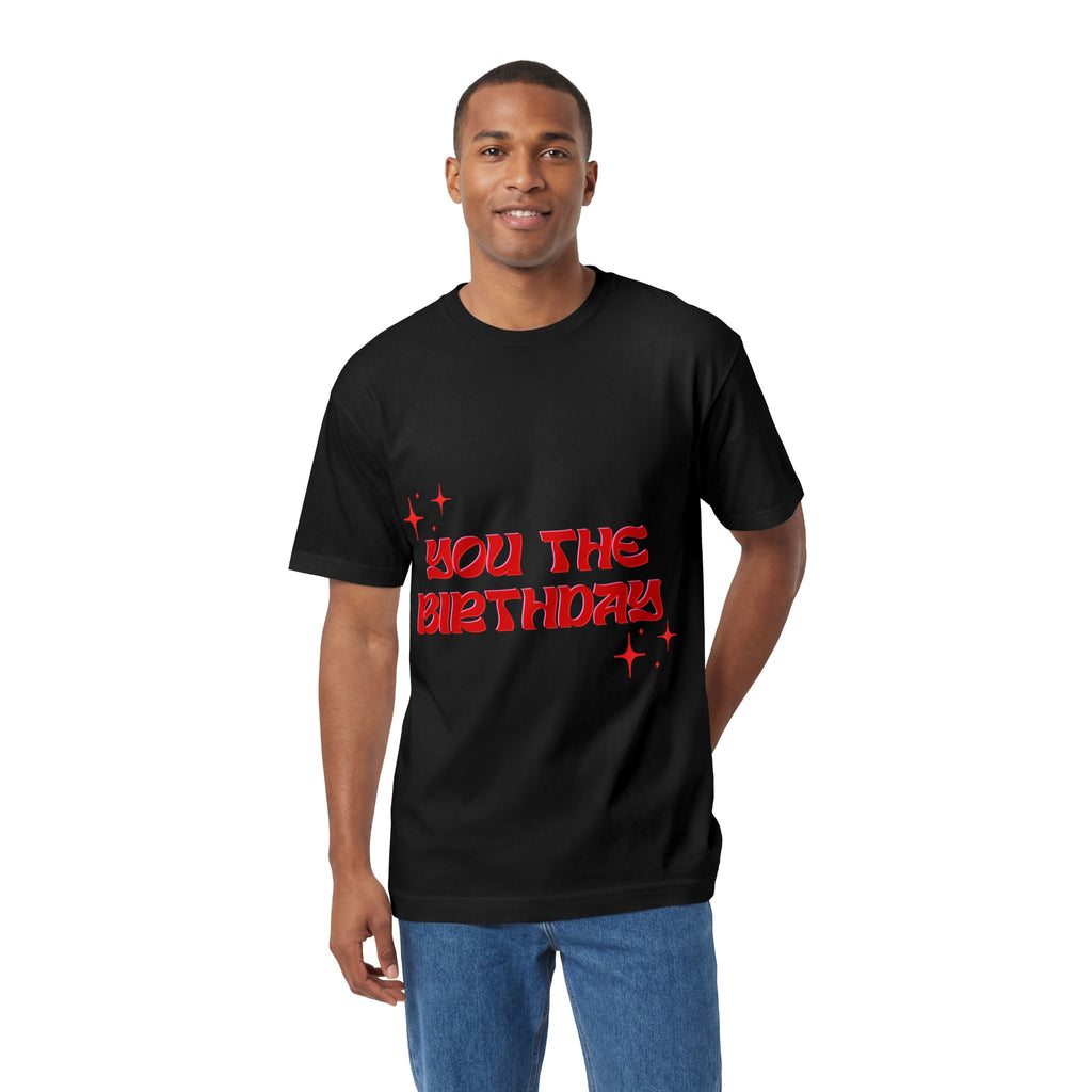 Viral "You The Birthday" Sparkle Graphic T-Shirt