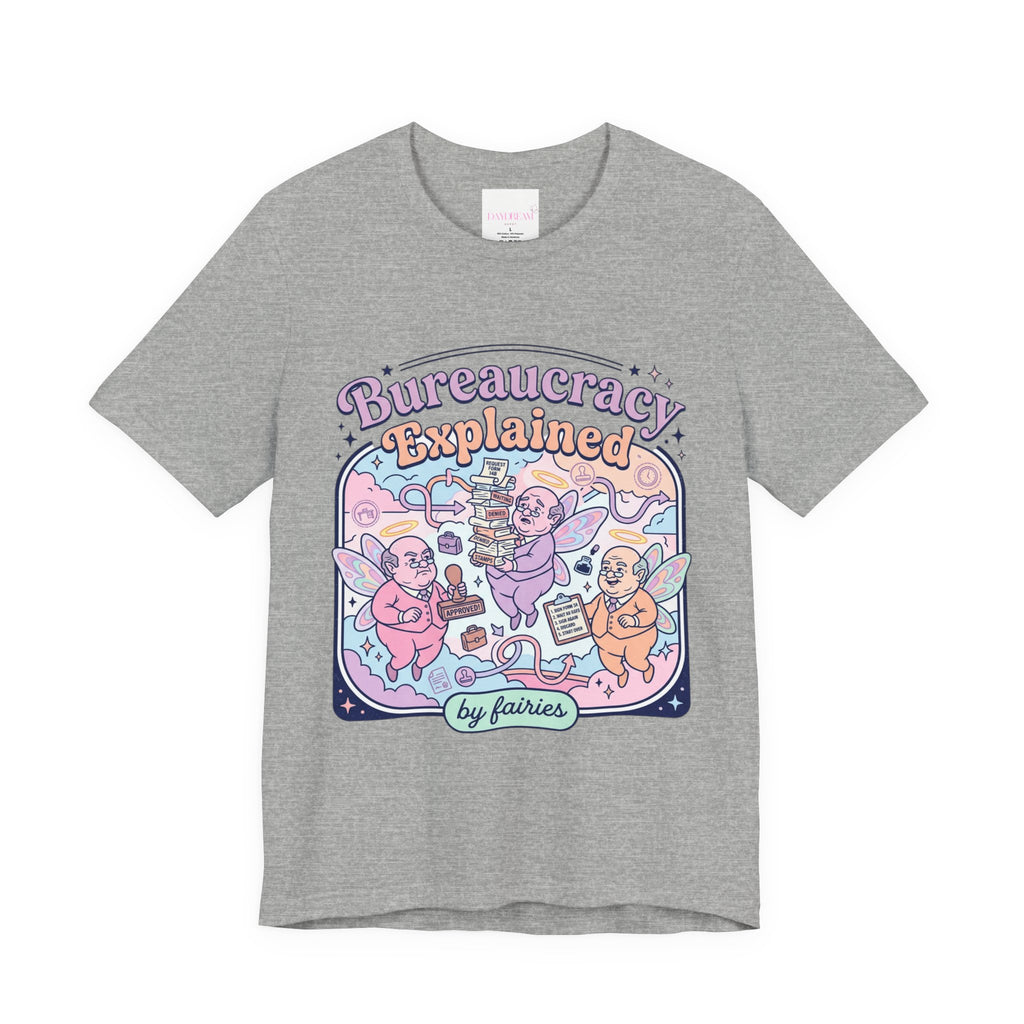 Bureaucracy Explained Tee | Political Satire, Absurdist America