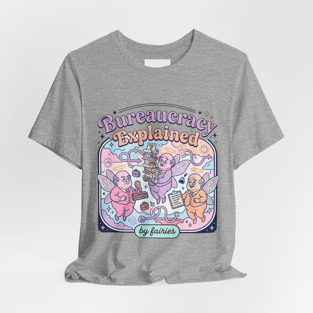 Bureaucracy Explained Tee | Political Satire, Absurdist America