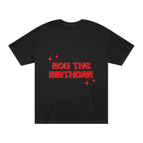 Viral "You The Birthday" Sparkle Graphic T-Shirt