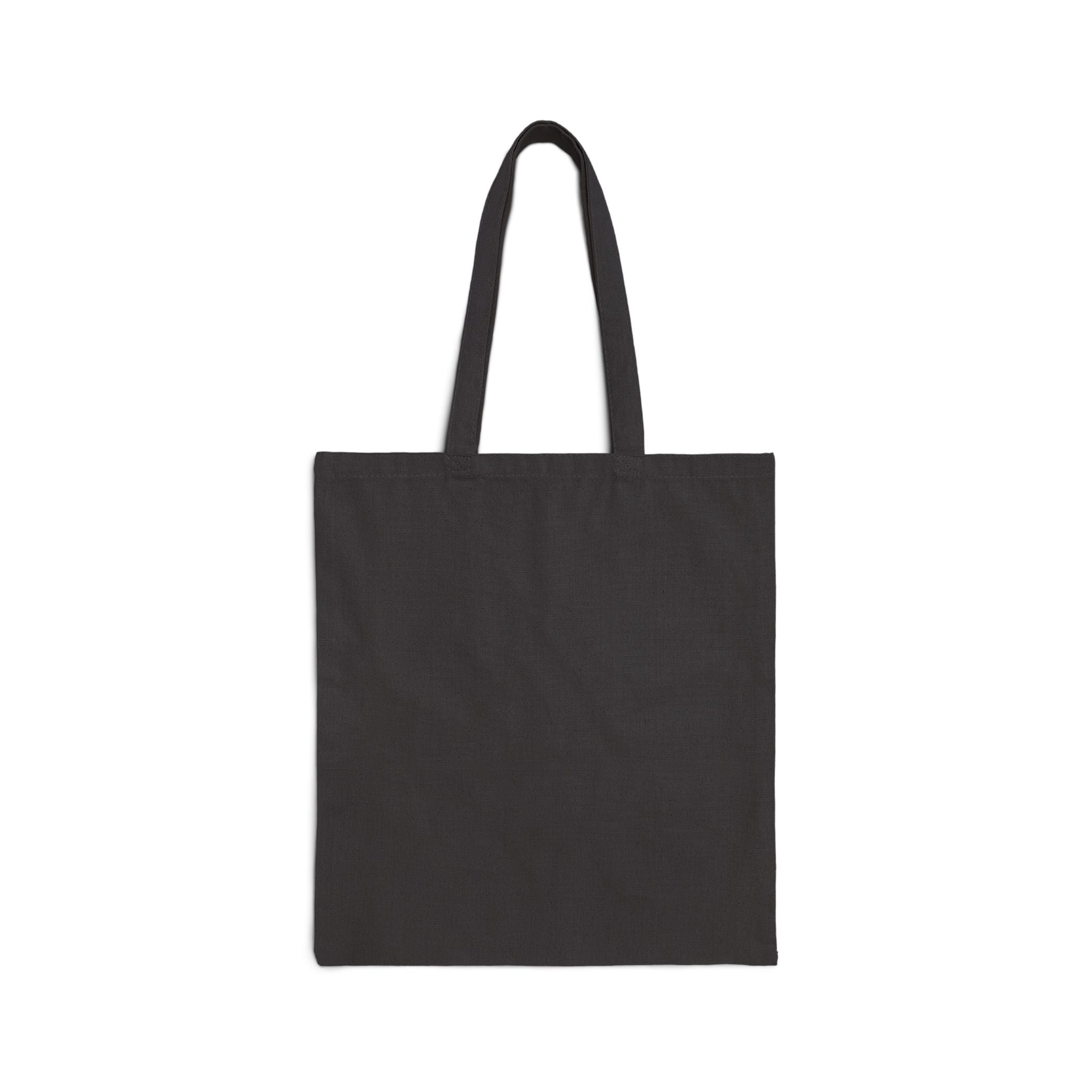 Absurdist America Political Satire Tote, dark humor meme text, exhaustion merch