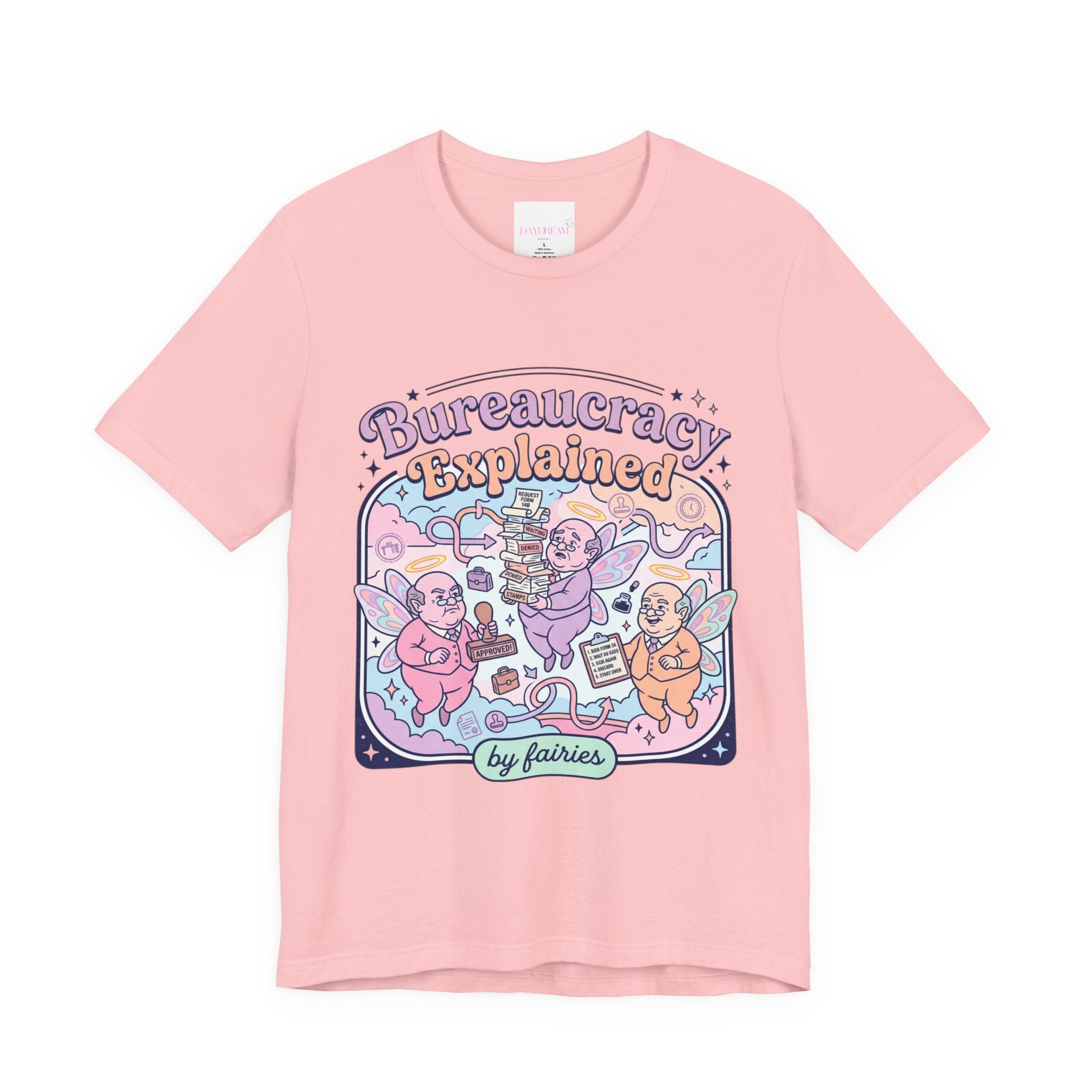 Bureaucracy Explained Tee | Political Satire, Absurdist America