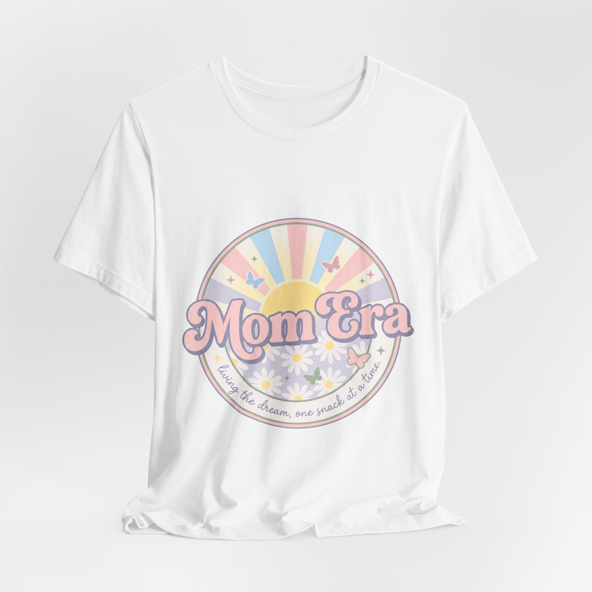 Mom Era T-Shirt | minimalist mom shirt, groovy retro type