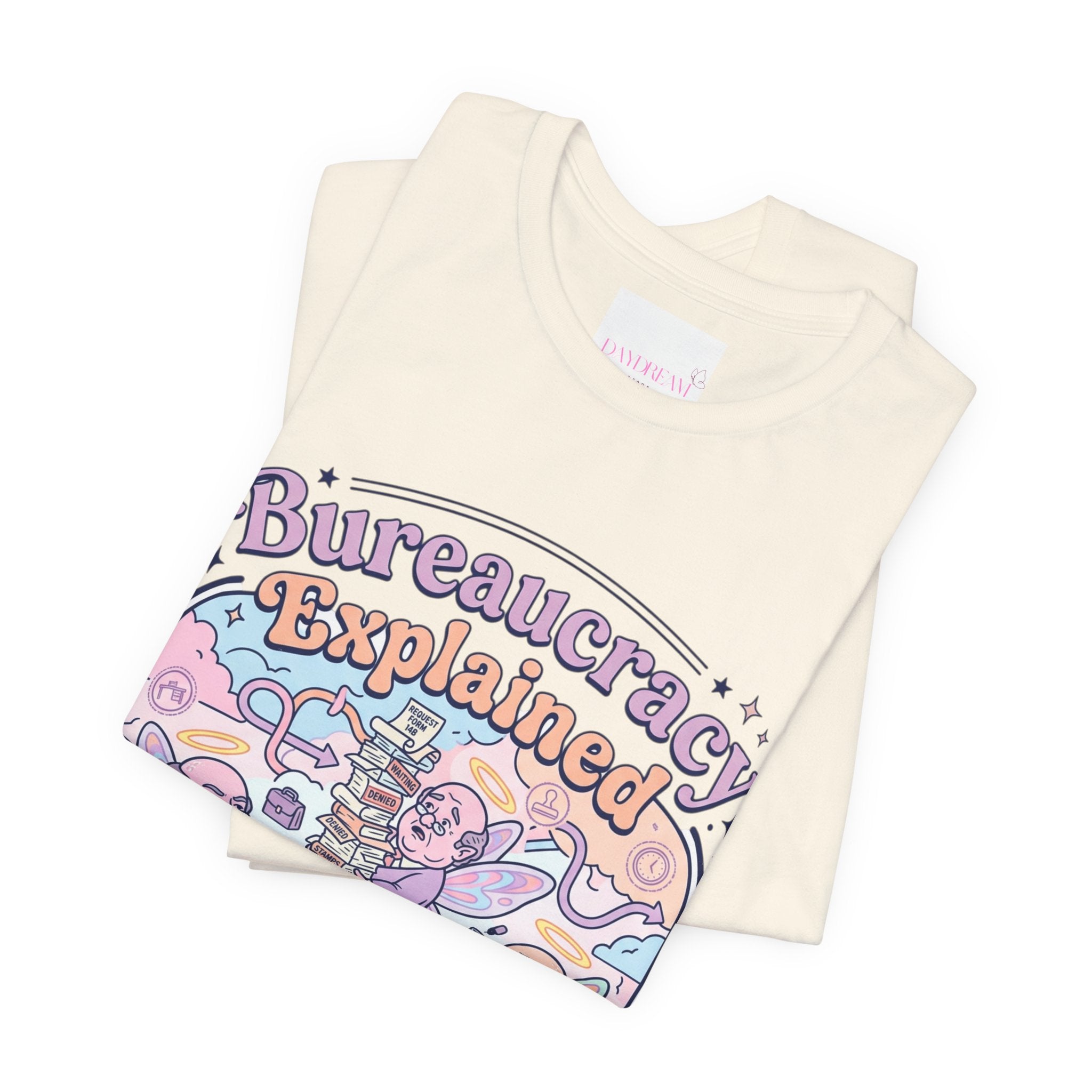 Bureaucracy Explained Tee | Political Satire, Absurdist America